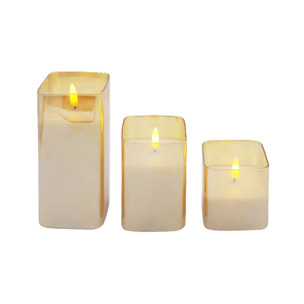 Staklena cijev 3D WICK LED SVEDOVNI SVJETLO